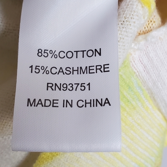 In2 by InCashmere Tie Dye Knit Long Sleeve Sweater - Picture 7 of 9